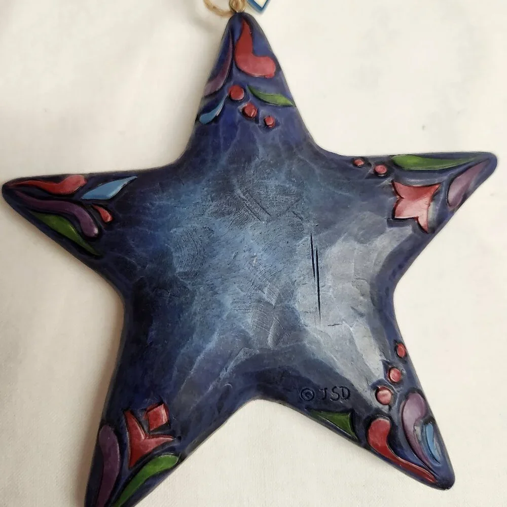 Jim Shore NATIVITY STAR ORNAMENT #4010627 NWT and BOX